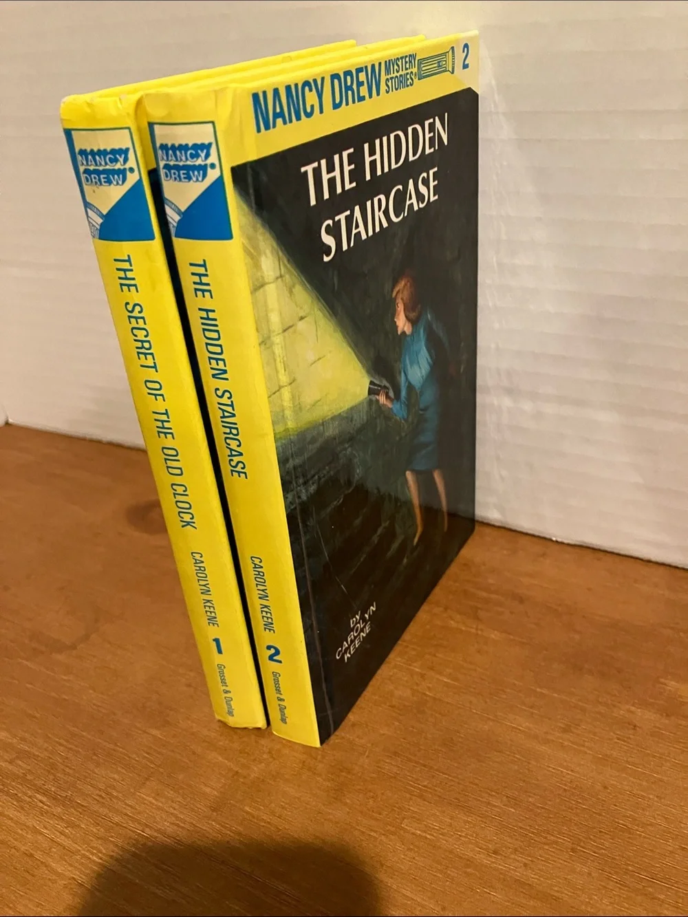 Nancy Drew Yellow Hardcover Mystery Collection - Set of 7